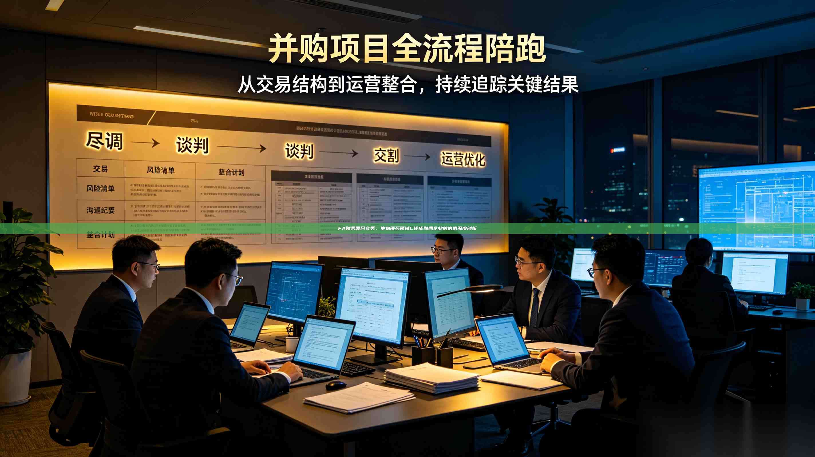 FA财务顾问实务：生物医药领域C轮成熟期企业的估值深度剖析-第1张图片-深圳中科创投